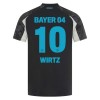 Officiële Voetbalshirt + Korte Broek Bayer 04 Leverkusen Florian Wirtz 10 Derde 2024-25 - Kids